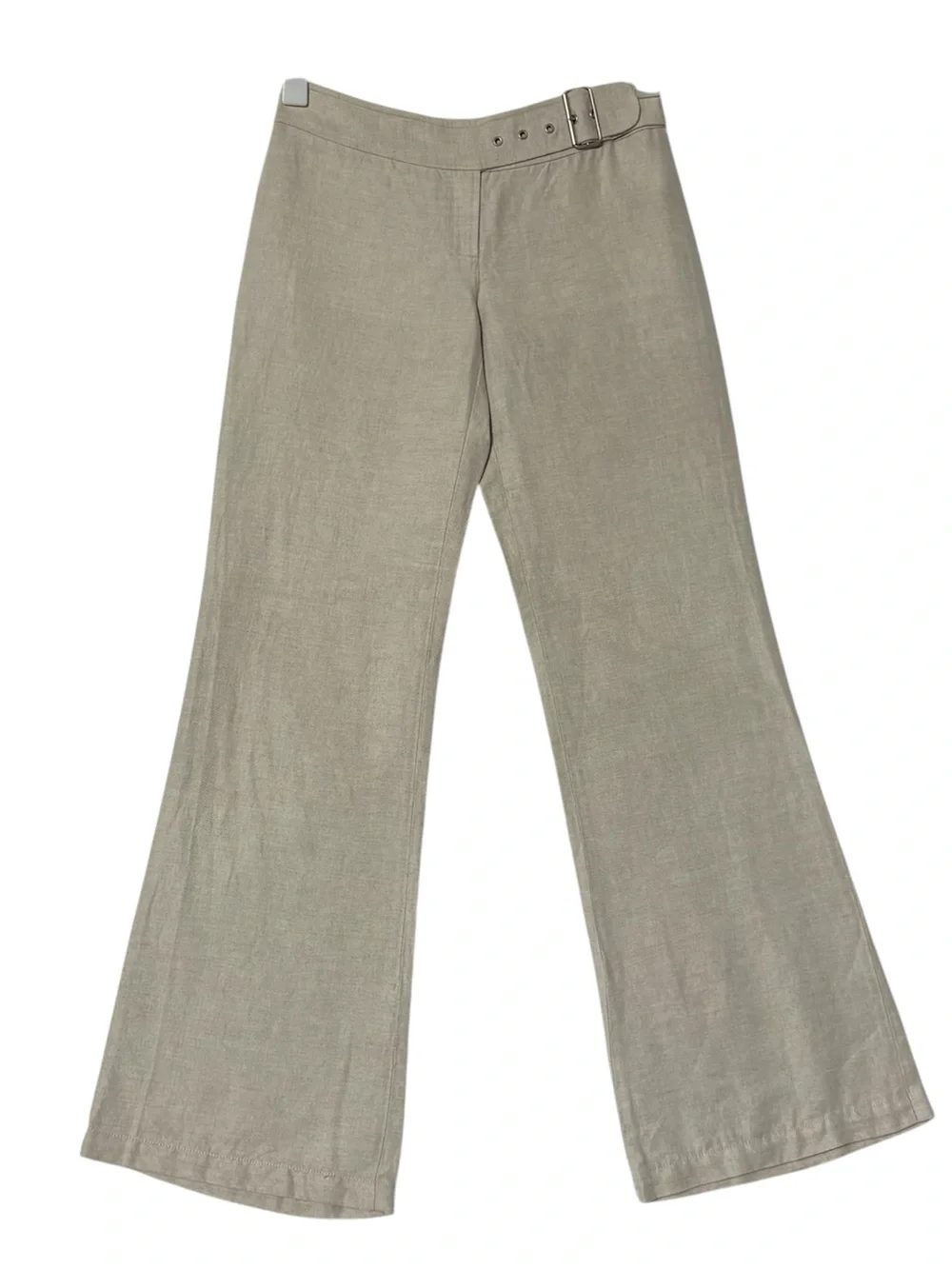 J. Crew Wide Leg Linen Trousers